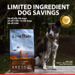 FirstMate dog food up to $6 off