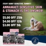 Annamaet up to $5 Dollars OFF Sensitive Skin & Stomach