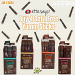 Etta Says! | Buy 4, Get 1 FREE on Yumm Sticks