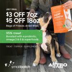 Smallbatch Pets up to 5 Dollars OFF Super Booster Freeze-Dried Bites