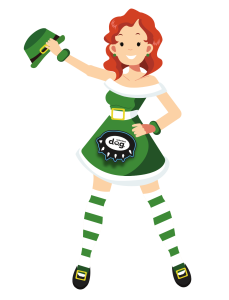 shamrockin-chick notorious d.o.g. leprechaun girl