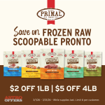 Primal Pet Foods Frozen Pronto Primal Pet Foods Frozen Pronto