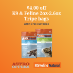 K9 Natural sale