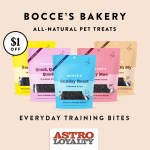 Bocce Pet Treats offer