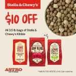 Stella & Chewy's $10 off