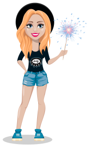 notorious sparkler chick